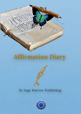 Journaling Notebook cover - Affirmation Diary