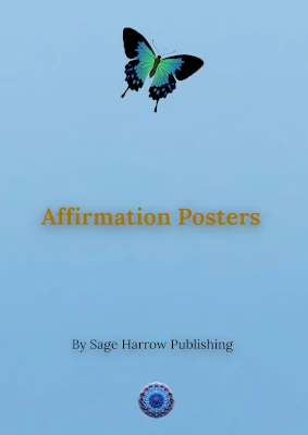 Posters and prints as motivational art: Affirmation Posters