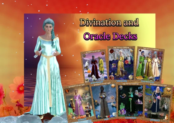 Divination and Oracle Decks as Body mind and soul wellness tools 