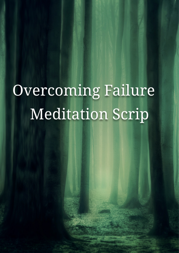 Overcoming Failure Meditation Script Sage Harrow Publishing