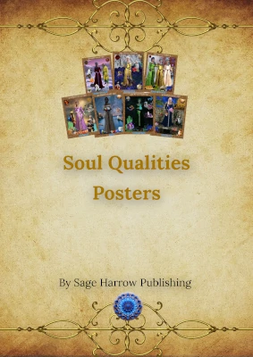 Posters and prints as motivational art: Soul Qualities Posters