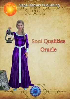 A woman depicted on the Deck of Oracle Cards.