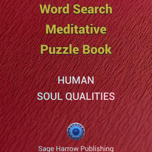 Word Search Meditative Puzzle Book of Human Soul Qualities